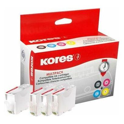 Kores Multi-Pack Tinte G1577KIT ersetzt Canon PGI580/CLI581 Inhalt schwarz 12.2 ml - S (B, C, M, Y) (G1577KIT)