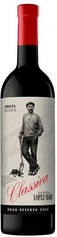 Hacienda López de Haro Classica López de Haro Gran Reserva Tinto 2005 - Vino español de alta calidad con 14,00% de graduación