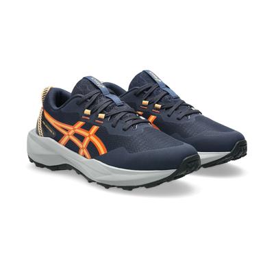 Trailrunningschuh ASICS "PRE-VENTURE 11 GS", Kinder, Gr. 40, blau (midnight, orange glow), Synthetik, Schuhe, für Kinder & Jugendliche
