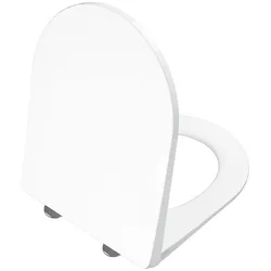 VitrA Universal Round WC-Sitz Superslim Wrap mit Absenkautomatik Weiß Hochglanz,208-003R009 208-003R009