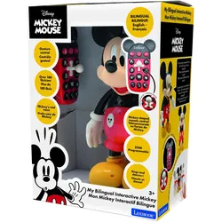 Lexibook Mickey Mouse Interaktiver Lernroboter mit Fernbedienung (Englisch/Französisch) (Englisch, Französisch)