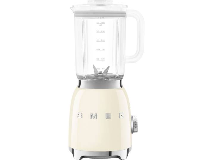 SMEG Standmixer BLF03CREU , beige (crème), B:24cm H:35cm T:27,5cm, Zerkleinerer, Standmixer