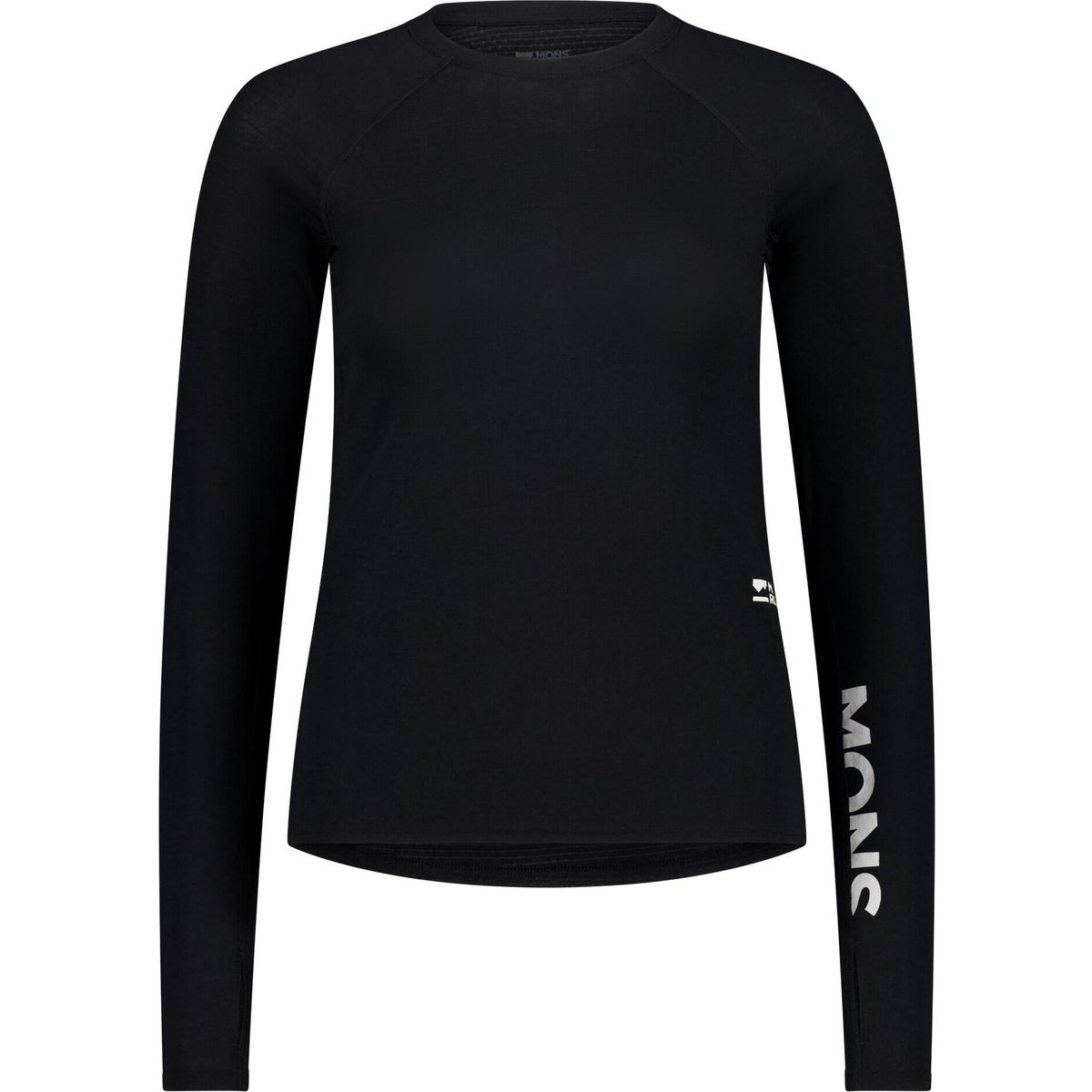 Mons Royale Womens Bella Merino Long Sleeve black (1) S 100832-1171-001-S