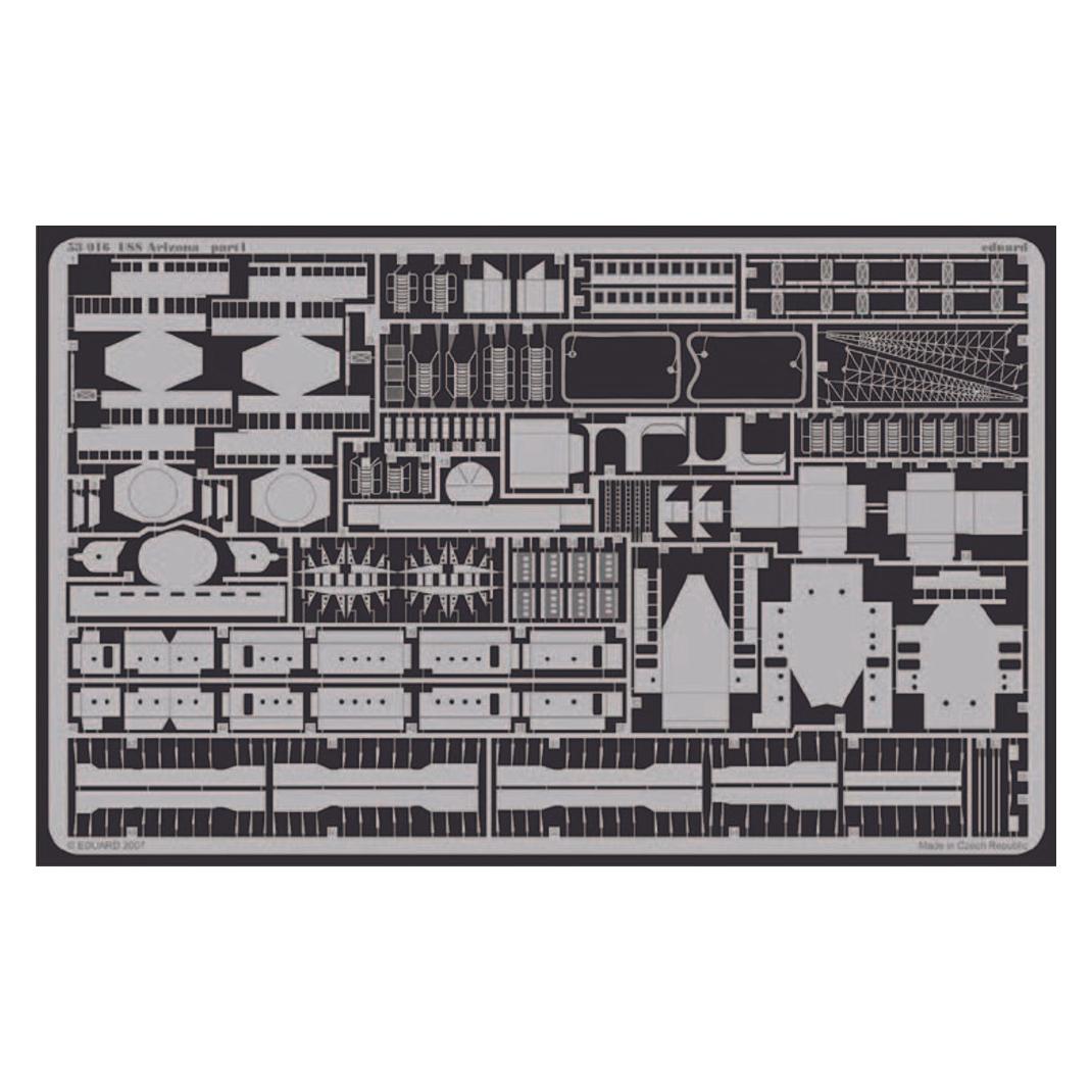 Eduard USS Arizona für Mini Hobby Models-Bausatz (53016)