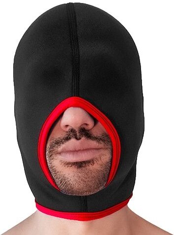 Cagoule Face Fucker Brutus Noire-Rouge