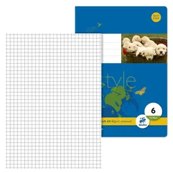 Staufen® Schulheft Style Lineatur 5 kariert DIN A5
