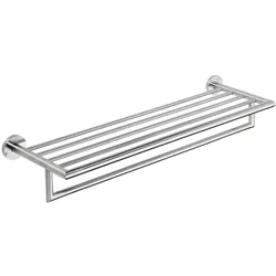 Brillantbad BEO Handtuchablage Edelstahl matt 655x110x215 mm für Bad & Küche >> zum Bohren