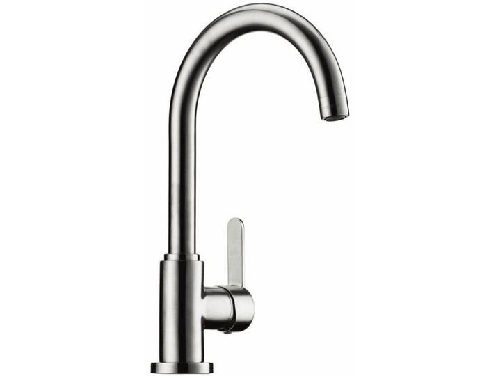 WASSERWERK Küchenarmatur Einhebelmischer Portare 3 edelstahlfarbig, Hochdruck 5021307