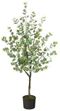 Nearly Natural "4' Eucalyptus Artificial Tree - 6"""