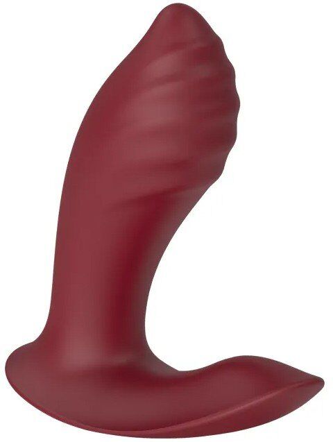 Viotec Loyte - Vibromasseur prostatique avec contrôle par application - Rouge vin
