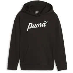 PUMA Essentials+ Script Hoodie Mädchen 01 - PUMA black 140