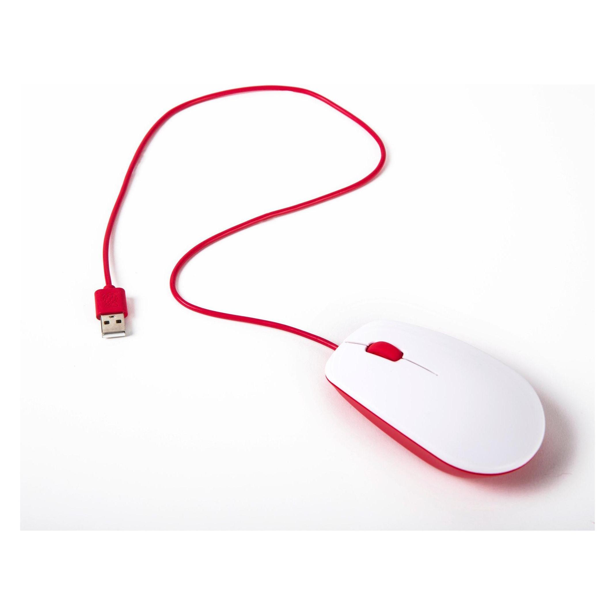 Raspberry Pi RPi (Kabelgebunden) (RPi-MOUSE_Red)