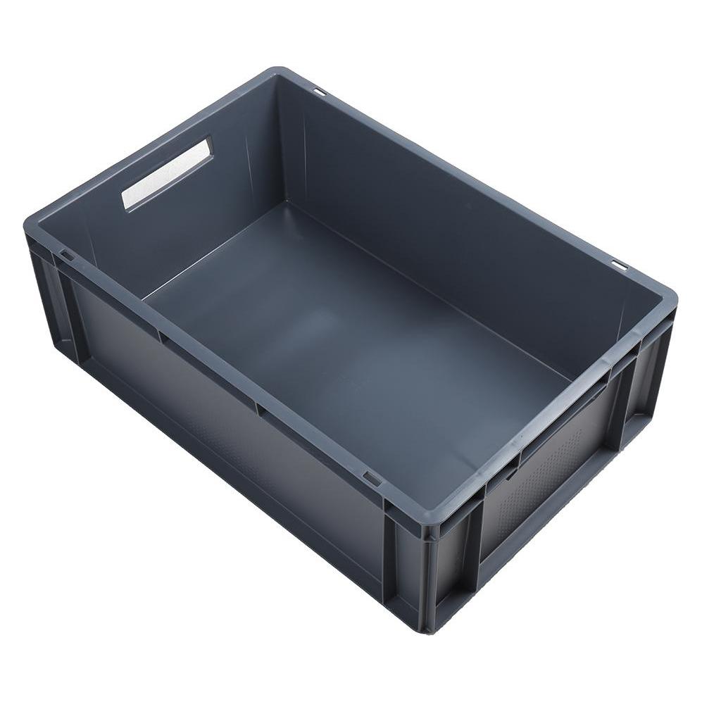 RS PRO 40 LTR.EURO CONTAINER(600x400x220MM)GREY (7259161)