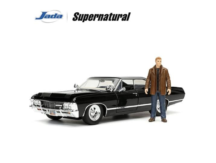 JADA Toys surnaturel 1967 Chevrolet Impala Sport berline échelle 1:24 modèle moulé sous pression JD32250