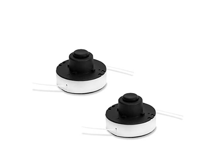 VONROC Draadspoel – Draadspoel 8m (2x4m) geschikt voor grastrimmer - Tap & Go systeem – 2 stuks