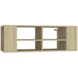 vidaXL TV-Wandschrank Sonoma-Eiche 102x35x35 cm Holzwerkstoff