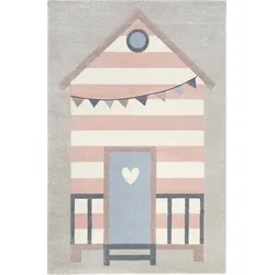 ESPRIT Kinderteppich Sea Castle ESP-40171-295 hellgrau rosa 120x170