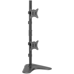 Equip 17"-32" Dual-Vertikal-Monitor-Tischständer