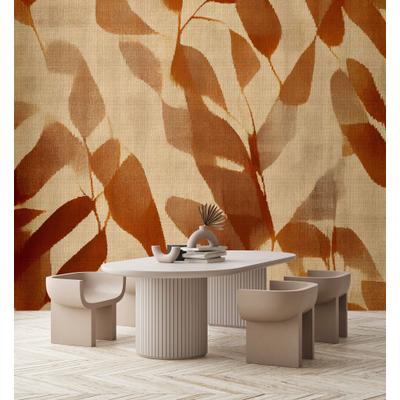 Fototapete LIVING WALLS "Walls by Patel 5 Fototapete Natur- & Aquarellmotive", beige (braun), B:5,4m H:0m L:2,7m, Vlies, Tapeten, Natur- & Aquarellmotive auf 200 g/m² Premium-Vlies