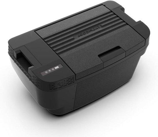 Tragbarer Kühlschrank - Mini-Gefriertruhe - Für Reisen im Auto - Schnelle Kühlung - 35 Liter - Schwarz