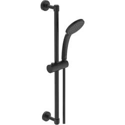 Brause-Set Ideal Standard Idealrain 600 mm, 1 Strahlart schwarz matt