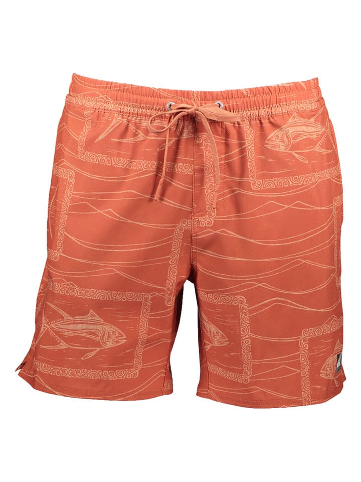 Quiksilver Badeshorts "Reef Point Volley" in Orange - S