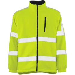 Warnschutz Fleecejacke "SALZBURG" Safe Artic - S - flourgelb