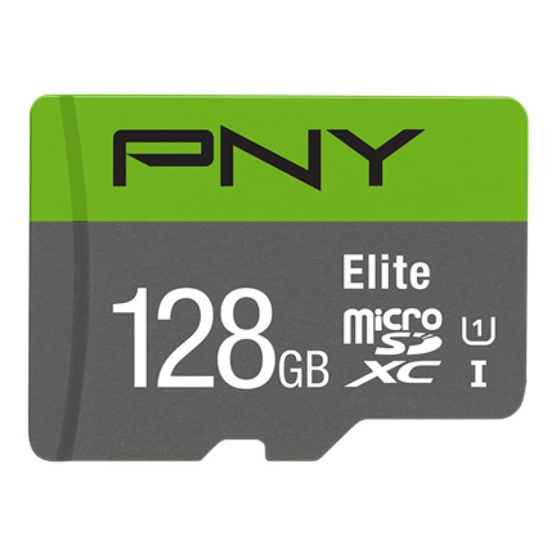 128GB PNY Micro SD Card Elite XC Class 10 UHSI U1 A1 V10 SD adapter