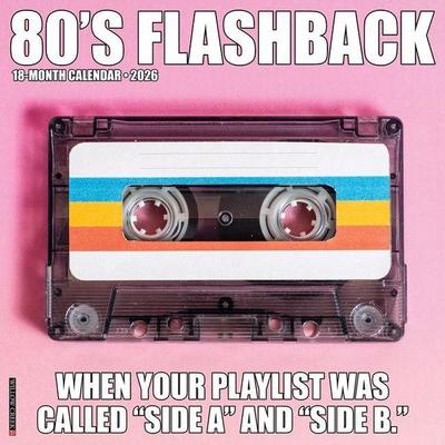 80's Flashback 2026 Wall Calendar
