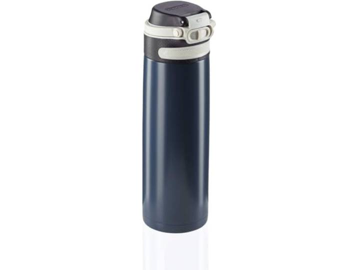 Leifheit Isolierbecher Flip 600 ml, Einhand-Öffnung