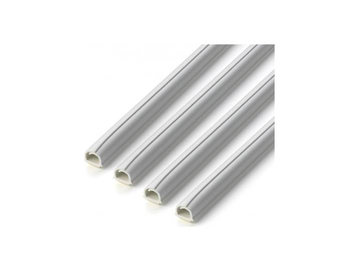 Inofix Kabelkanal Cablefix 7mm weiss selbstklebend 1m 4 Stück