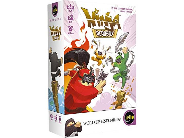 Ninja Academy NL - Partyspel - Doorsta proeven en slaag voor je ninja examen - Voor de hele Familie [NL]