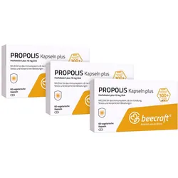 beecraft Propolis Kapseln plus Zink 3X60 St