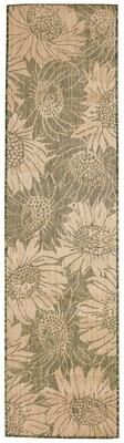 Liora Manne Lush Decor Carmel Sunflower Field Indoor/Outdoor Rug