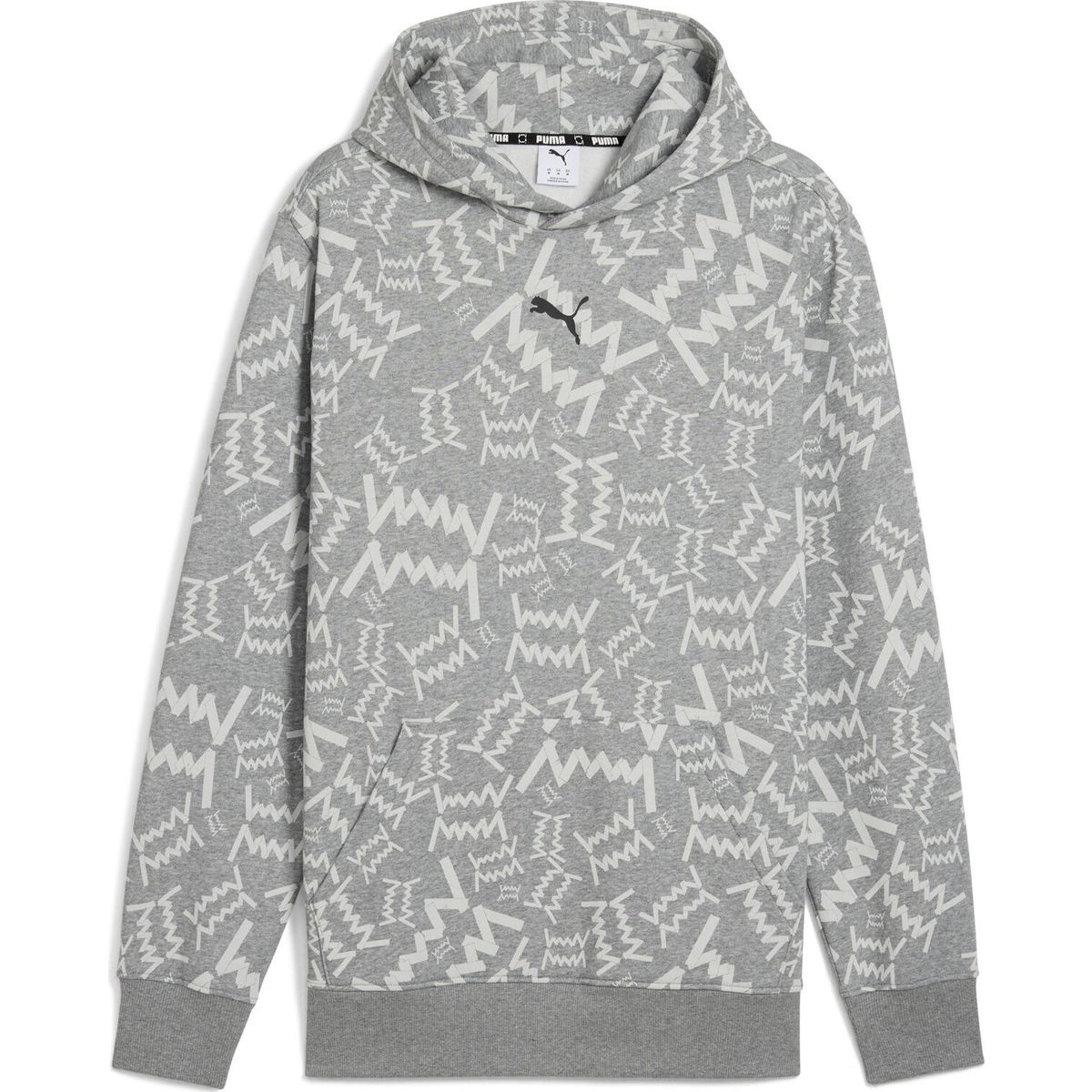 Puma Teamjaws Post Game Hoodie medium gray heather (03) M 689536-03-M