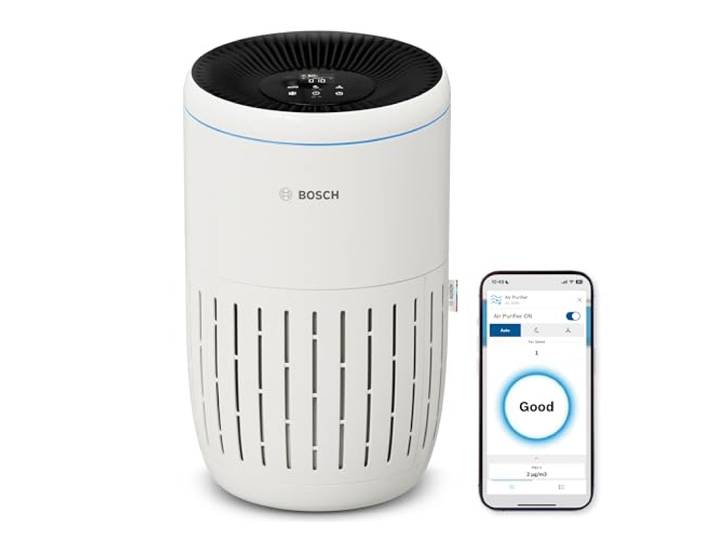 Bosch Air 2000i, App-gesteuerter Luftreiniger, Für Räume bis zu 37,5 m²