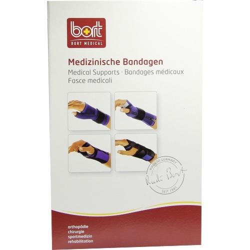 Bort GmbH Bort Handgelenkstütze mit Alusch.rec.medium schwarz 05539399