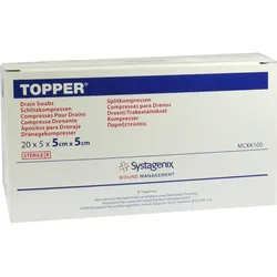 Topper Schlitzkompr. Steril 5 x 5 cm 100 ST