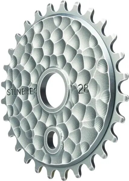 BMX Kettenblatt Stolen Lunar CNC (Aged Grey - 28T)