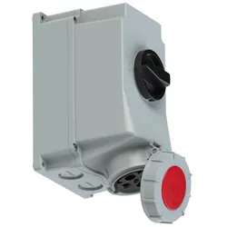 PCE 75342-6 CEE-Steckdose abschaltbar 63A 4p 6h IP66/IP67 753426