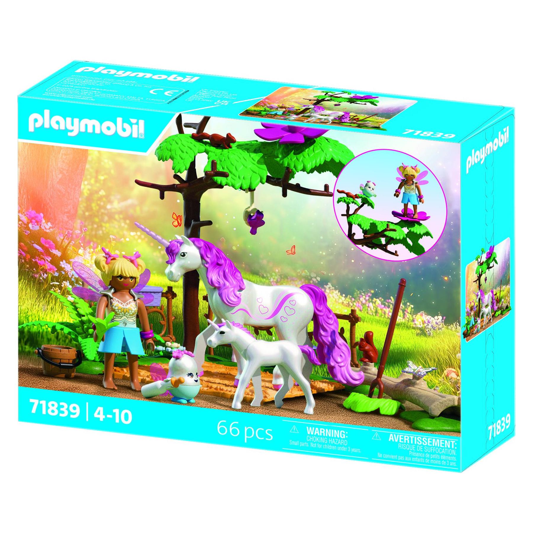 Playmobil Zauberhafter Einhorn-Stall für Mama und Fohlen (71839, Playmobil Magic) (71839)