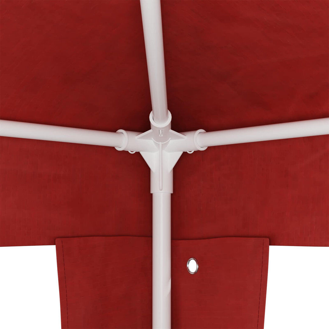 Freeport Park 12m x 3m Steel Party Tent Red 3 x 3 m