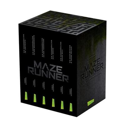 Maze-Runner-Schuber (6 Bände im Taschenbuch-Schuber inklusive Bonusband mit »Crank Palace« und »Die Geheimakten«), Set von James Dashner, Carlsen,