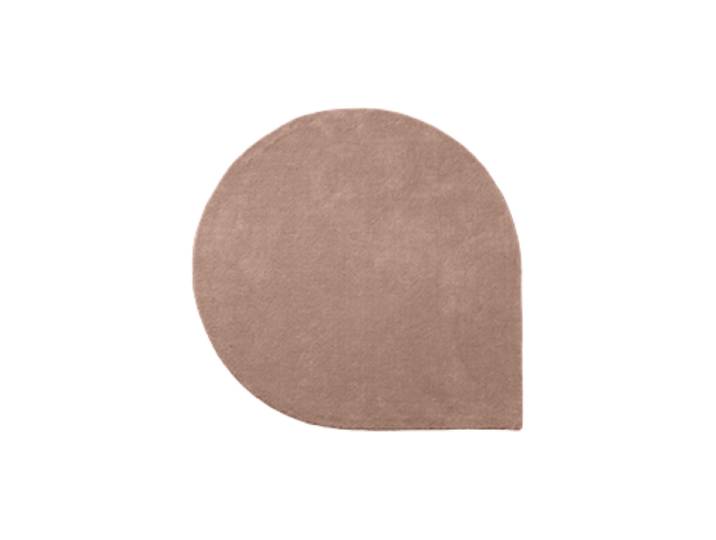 Hochwertiger Design Wollteppich „Stilla“ - Rosa Rosé 160 x 130 cm AYTM