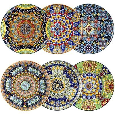 Vancasso SIMI 6-piece charming and perfect Porcelain Serving Plate Set