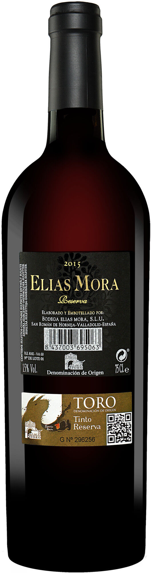 Elías Mora Reserva 2015 15% Vol. Rotwein Trocken aus Spanien