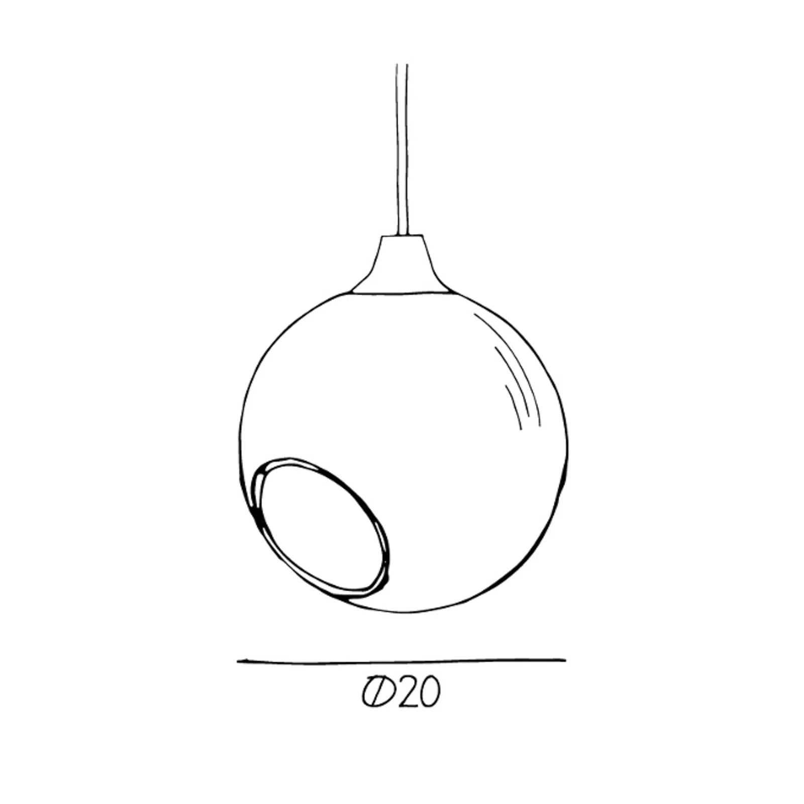 Ballroom hanglamp Blue Sky DESIGN BY US - Glas