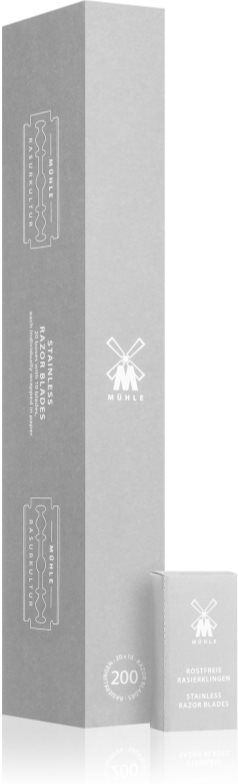 Mühle TRADITIONAL Razors lames de rasoir de rechange 200 pcs