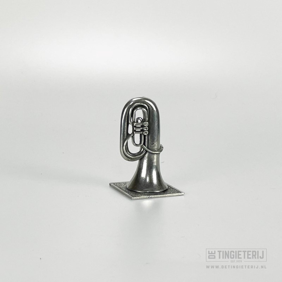 Miniatuur beeldje Tuba van De Tingieterij voor volwassenen