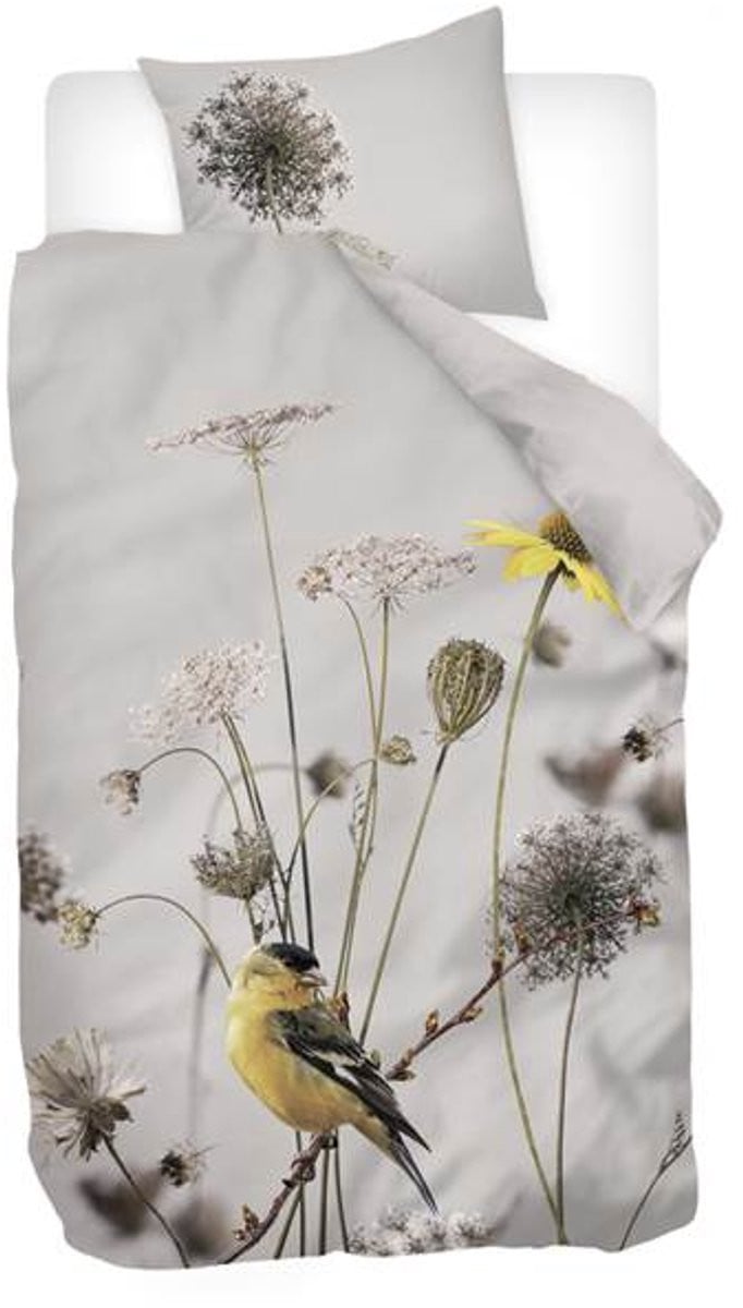 Snoozing Dekbedovertrek Snoozing Goldfinch Eenpersoons Multikleur 140 x 200 cm